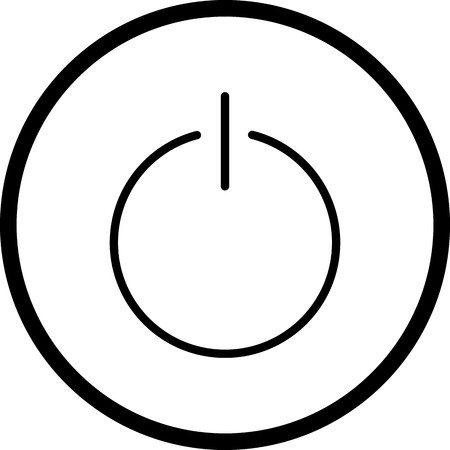 Vector Logout Iconのイラスト素材