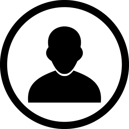 Vector Avatar Iconのイラスト素材