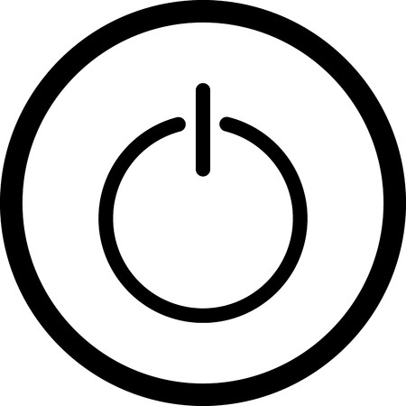 Vector Logout Iconのイラスト素材