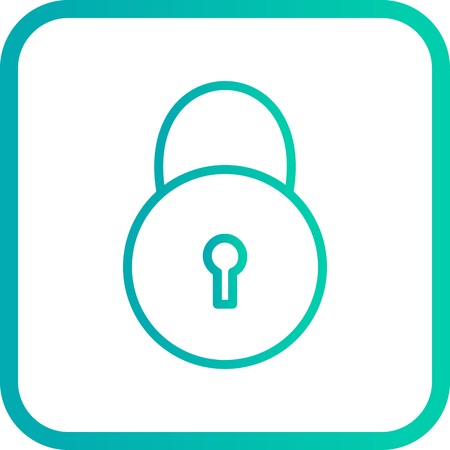 Vector Padlock Iconのイラスト素材