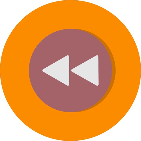 Vector Back Iconのイラスト素材