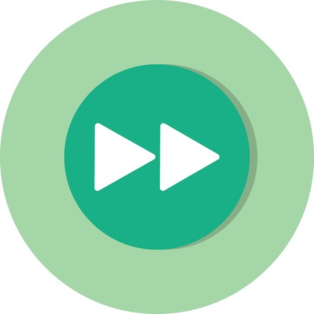 Vector Forward Iconのイラスト素材