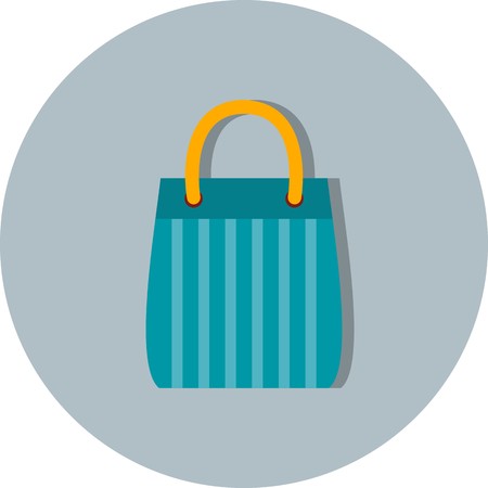 Vector Shopping Bag Iconのイラスト素材