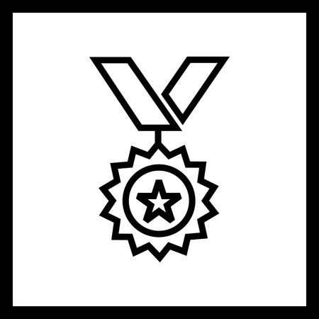 Vector Medal Iconのイラスト素材