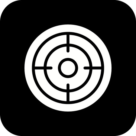 Vector Goal Iconのイラスト素材