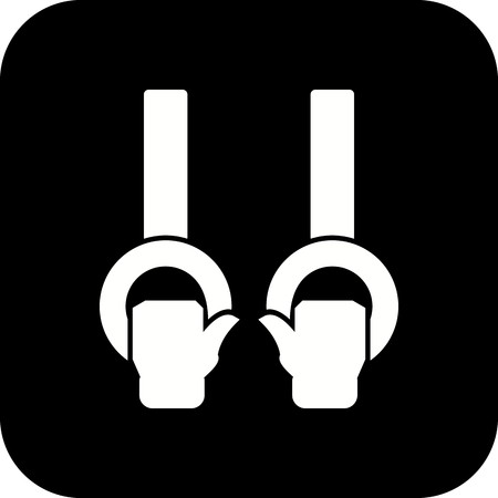 Vector Gymnastics Iconのイラスト素材