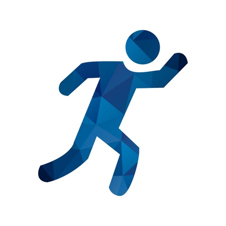 Vector Runner Iconのイラスト素材