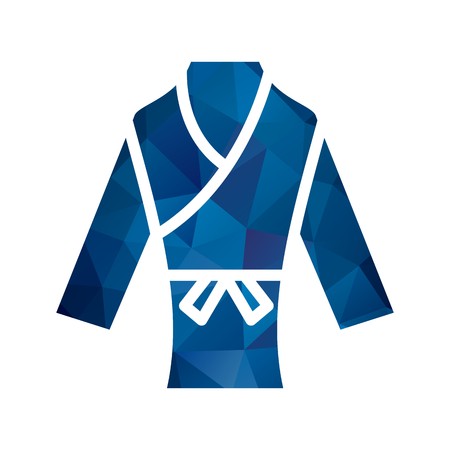 Vector Karate Costume Iconのイラスト素材