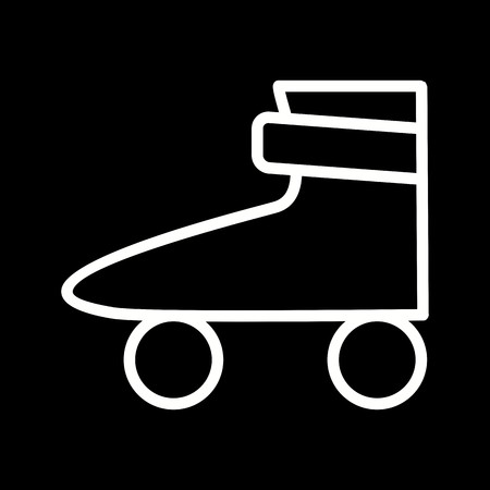 Vector Roller Skate Iconのイラスト素材