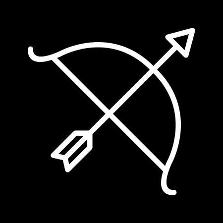 Vector Bow Iconのイラスト素材