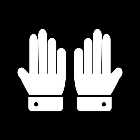 Vector Gloves Iconのイラスト素材