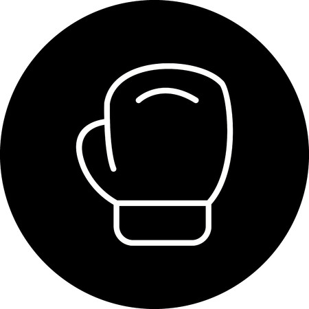 Vector Boxing Iconのイラスト素材