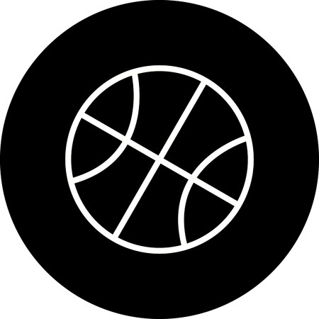 Vector Basketball Iconのイラスト素材