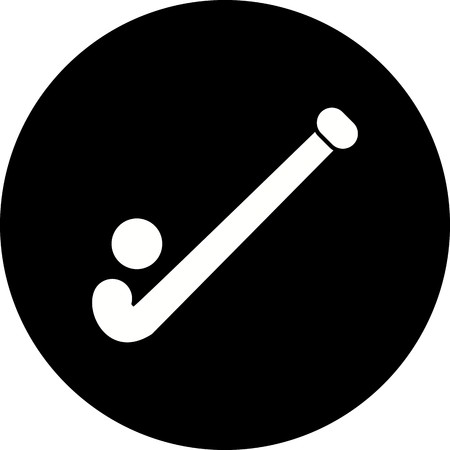 Vector Hockey Iconのイラスト素材