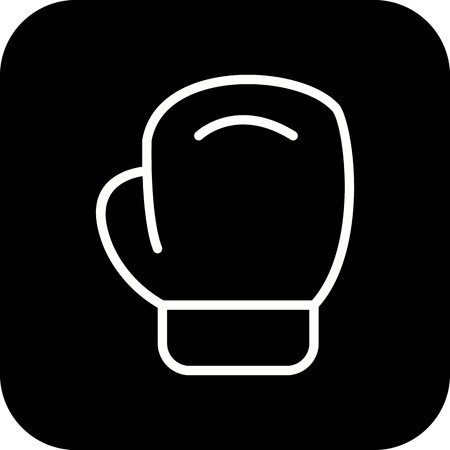 Vector Boxing Iconのイラスト素材