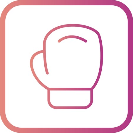 Vector Boxing Iconのイラスト素材