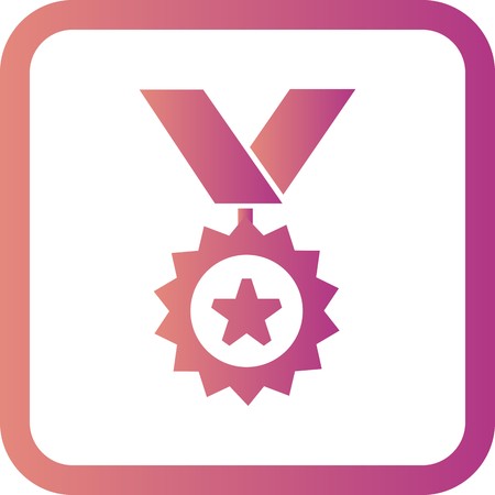 Vector Medal Iconのイラスト素材