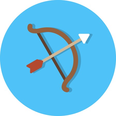 Vector Bow Iconのイラスト素材