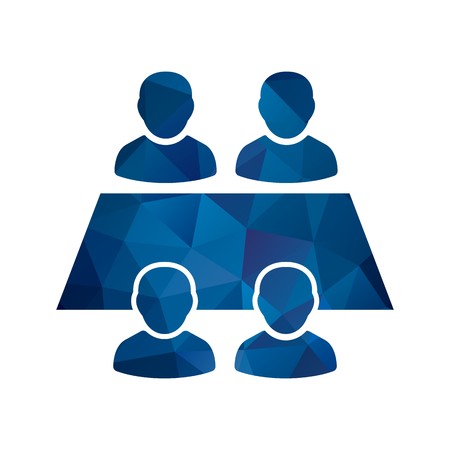Vector Working Team Iconのイラスト素材