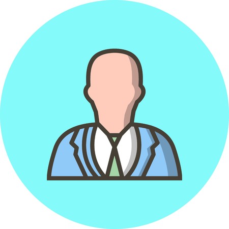 Vector Businessman Iconのイラスト素材