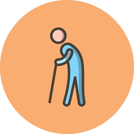 Vector Retirement Iconのイラスト素材