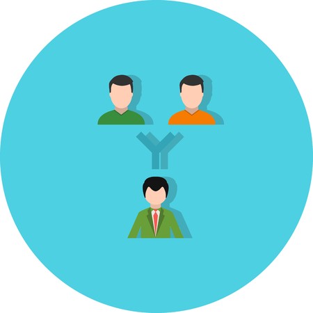 Vector Working Team Iconのイラスト素材