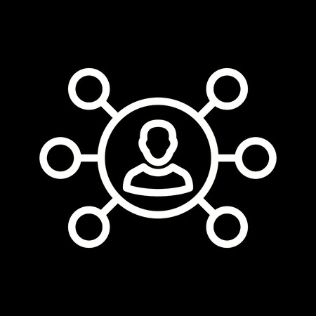 Vector Sharing Iconのイラスト素材