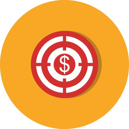 Vector Goal Iconのイラスト素材