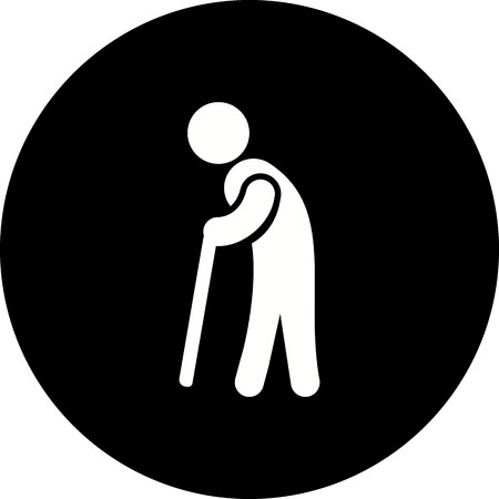 Vector Retirement Iconのイラスト素材