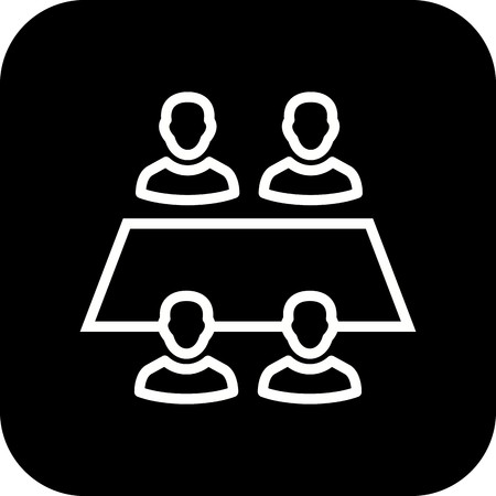 Vector Working Team Iconのイラスト素材