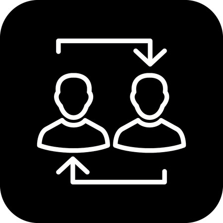 Vector Exchange Iconのイラスト素材