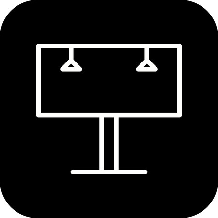 Vector Billboard Iconのイラスト素材