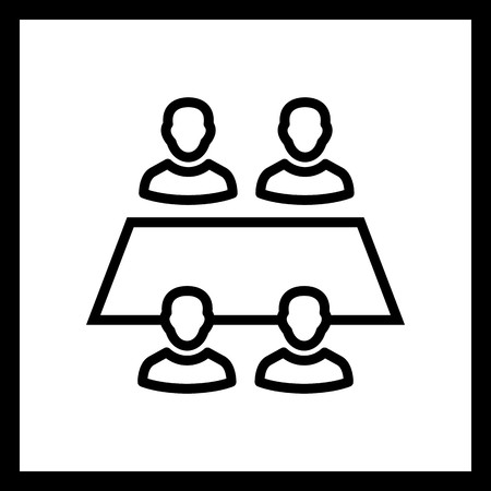 Vector Working Team Iconのイラスト素材