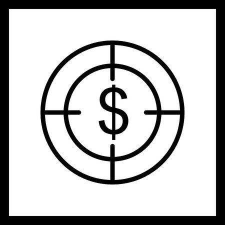 Vector Goal Iconのイラスト素材