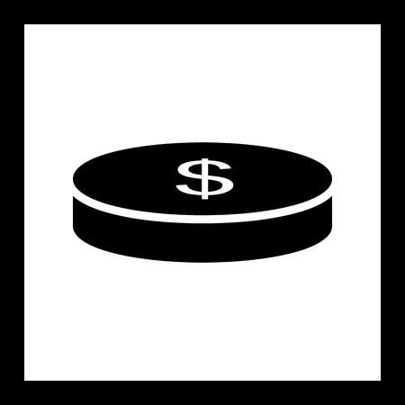 Vector Coin Iconのイラスト素材