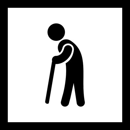 Vector Retirement Iconのイラスト素材