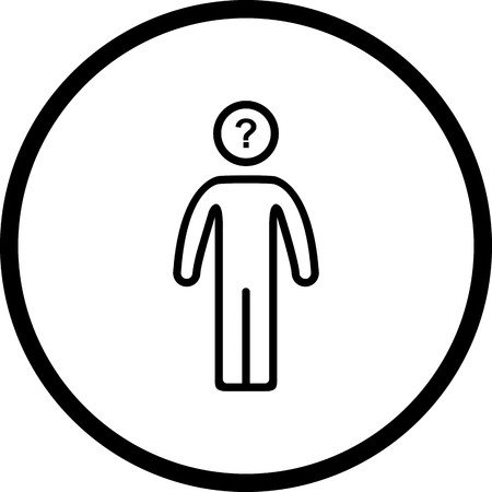 Vector Decision Making Iconのイラスト素材