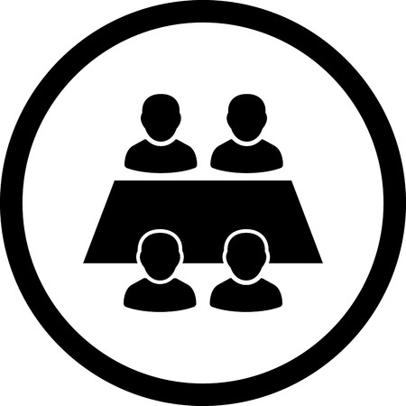 Vector Working Team Iconのイラスト素材