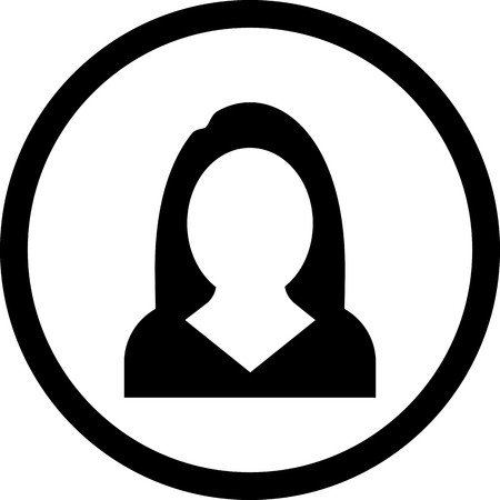 Vector Businesswomen Iconのイラスト素材