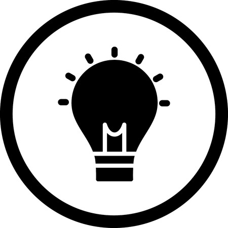 Vector Idea Iconのイラスト素材
