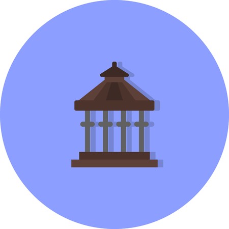 Vector Veranda Iconのイラスト素材