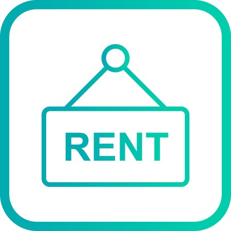 Vector Rent Iconのイラスト素材
