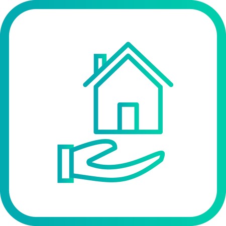 Vector Mortgage Iconのイラスト素材