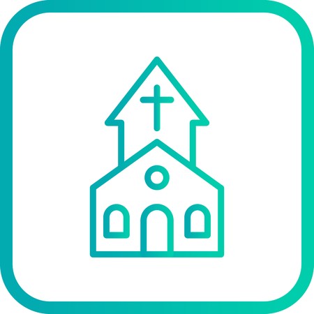Vector Church Iconのイラスト素材