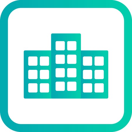 Vector Building Iconのイラスト素材
