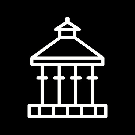 Vector Veranda Iconのイラスト素材