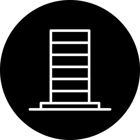 Vector Skycraper Iconのイラスト素材