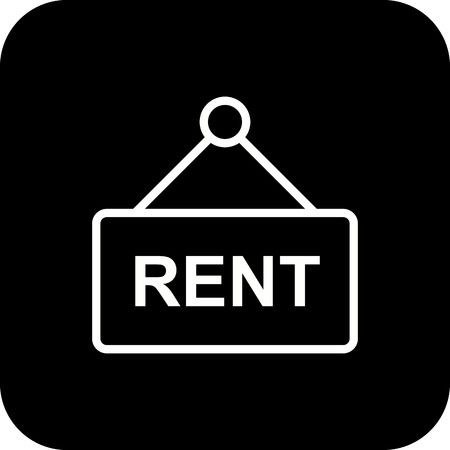 Vector Rent Iconのイラスト素材