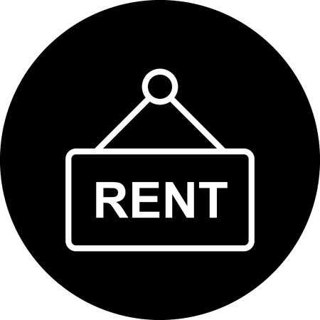 Vector Rent Iconのイラスト素材