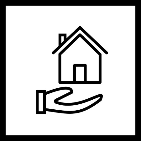 Vector Mortgage Iconのイラスト素材